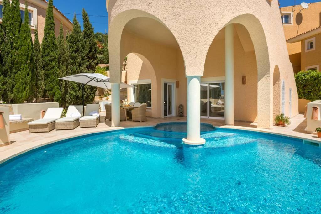 Meerblick Villa "Buena Vista" In Santa Ponsa, Mallorca 外观 照片