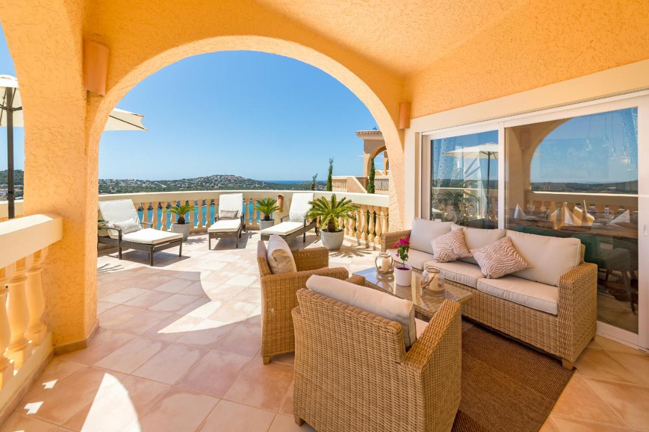 Meerblick Villa "Buena Vista" In Santa Ponsa, Mallorca 外观 照片